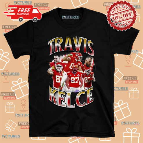 Nice Kansas City Chiefs Travis Kelce 90s Bootleg 2024 Shirt