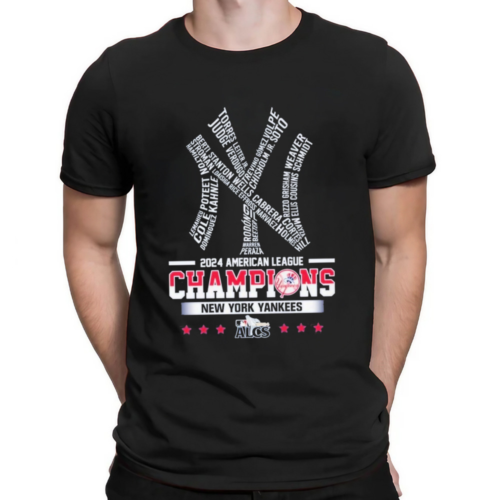 ALCS 2024 American League Champions New York Yankees 2D Shirt