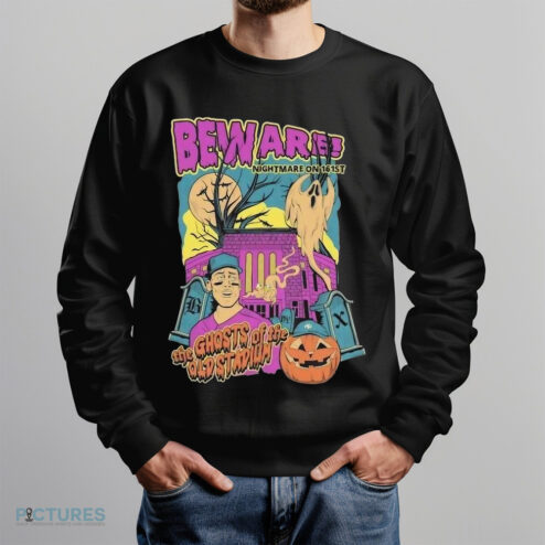 Aaron Judge Beware Nightmare On 161st The Ghosts Of The Old Stadium New York Yankees Halloween Shirt