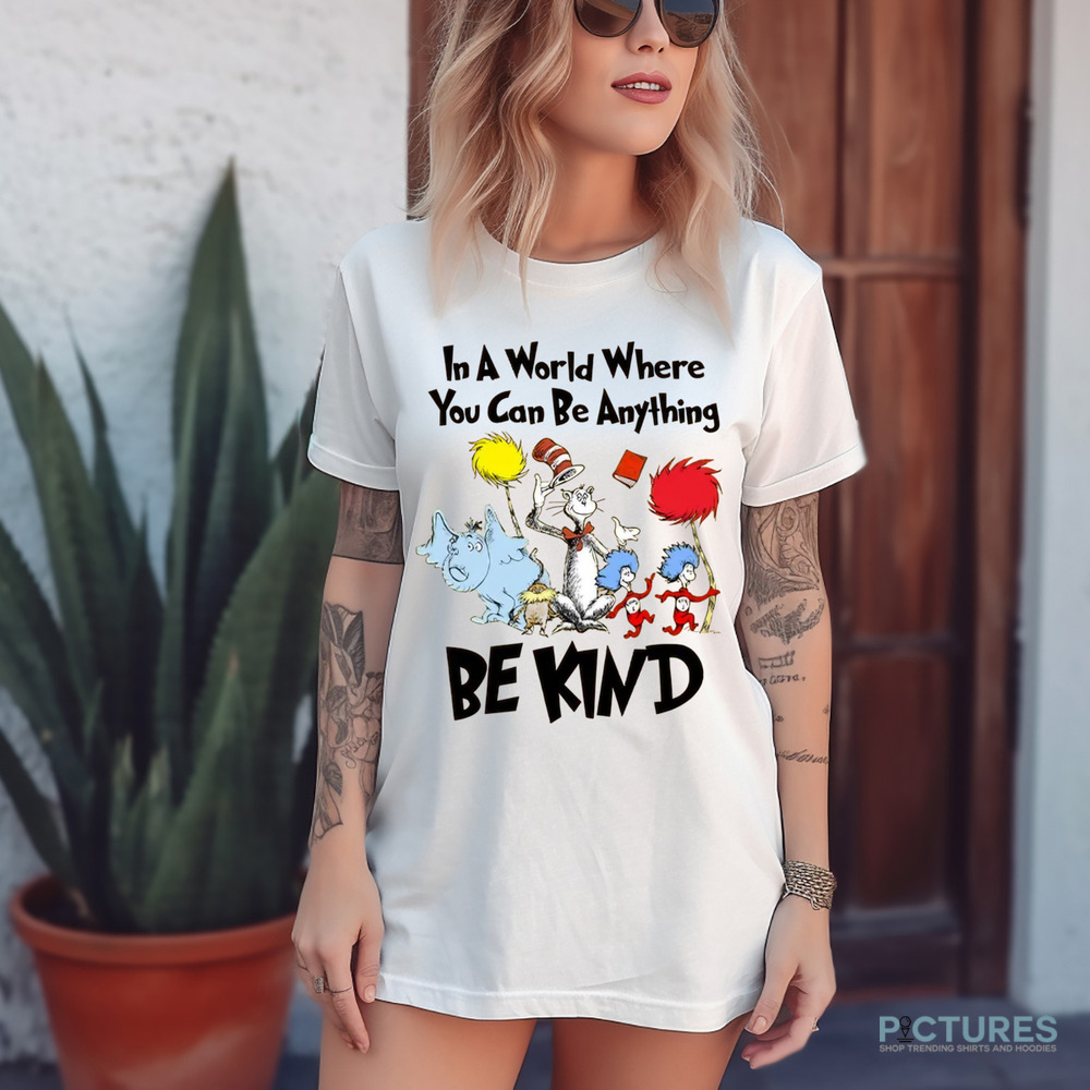 Be Kind Iron On Transfers Patch For Child Clothing Animals Thermal Sticker In A World Where You Can Be Anything Be Kind Shirt