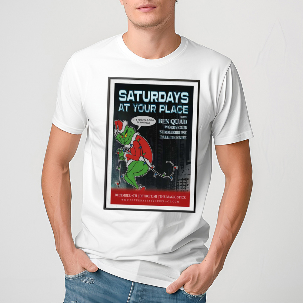 Ben Quad At The Magic Stick In Detroit,MI On Dec 7 2024 Poster Shirt