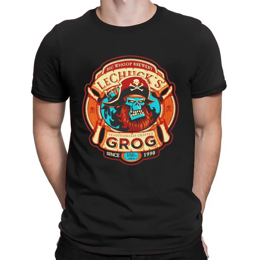 Big Whoop Brewery Lechuck’s Grog Since 1990 Shirt