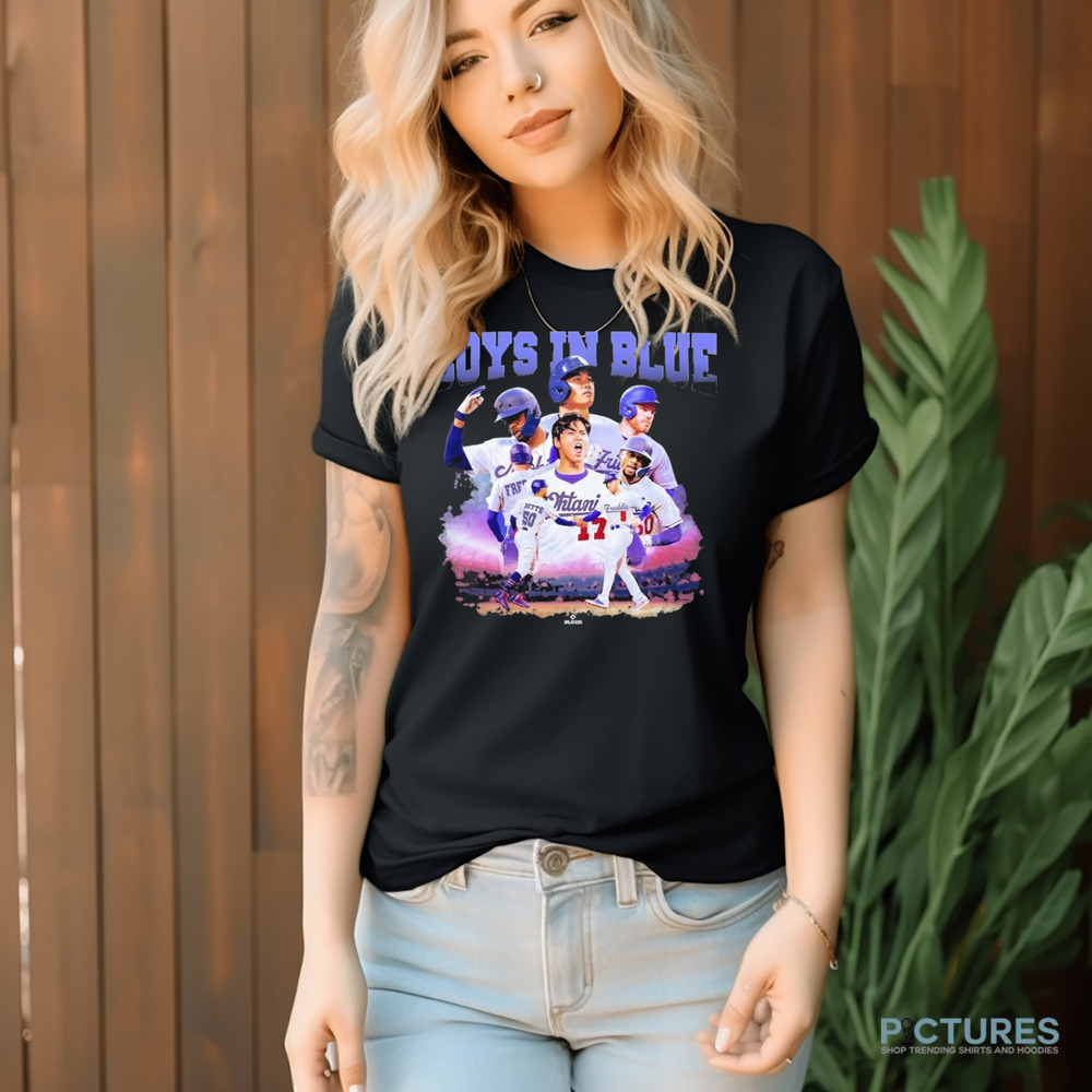 Boys In Blue Los Angeles Dodgers Team Shirt