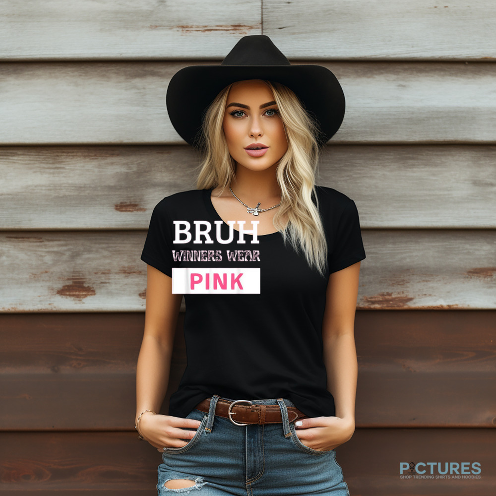 Bruh Winners Wear Pink Vintage Shirt Bruh Winners Wear Pink Vintage Shirt