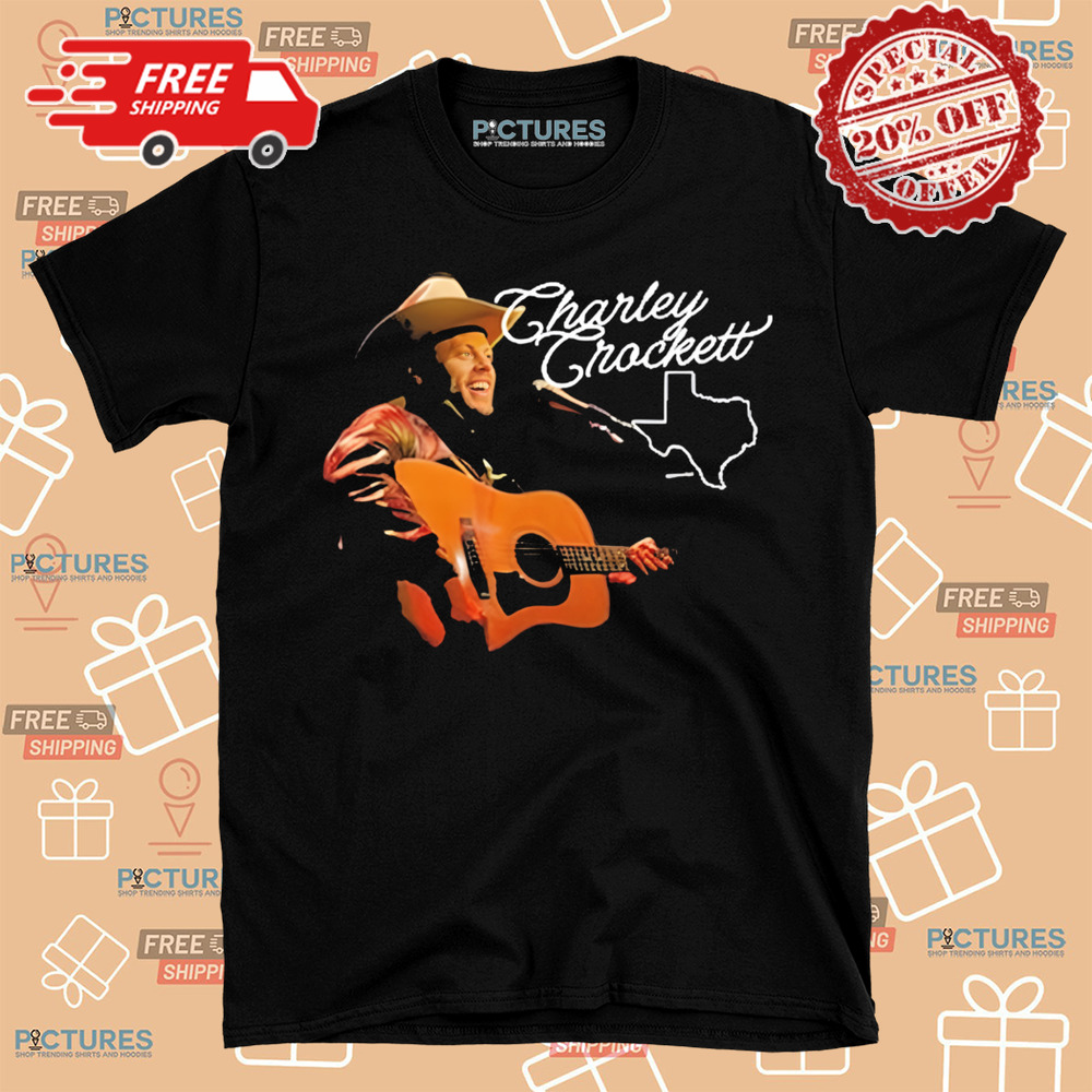 Charley Crockett On Stage Black Shirt