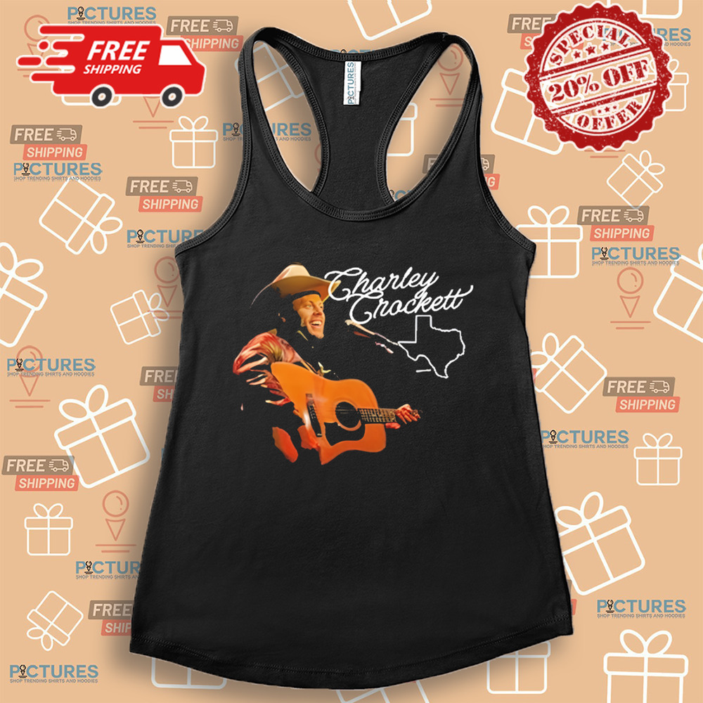 Charley Crockett On Stage Black Shirt