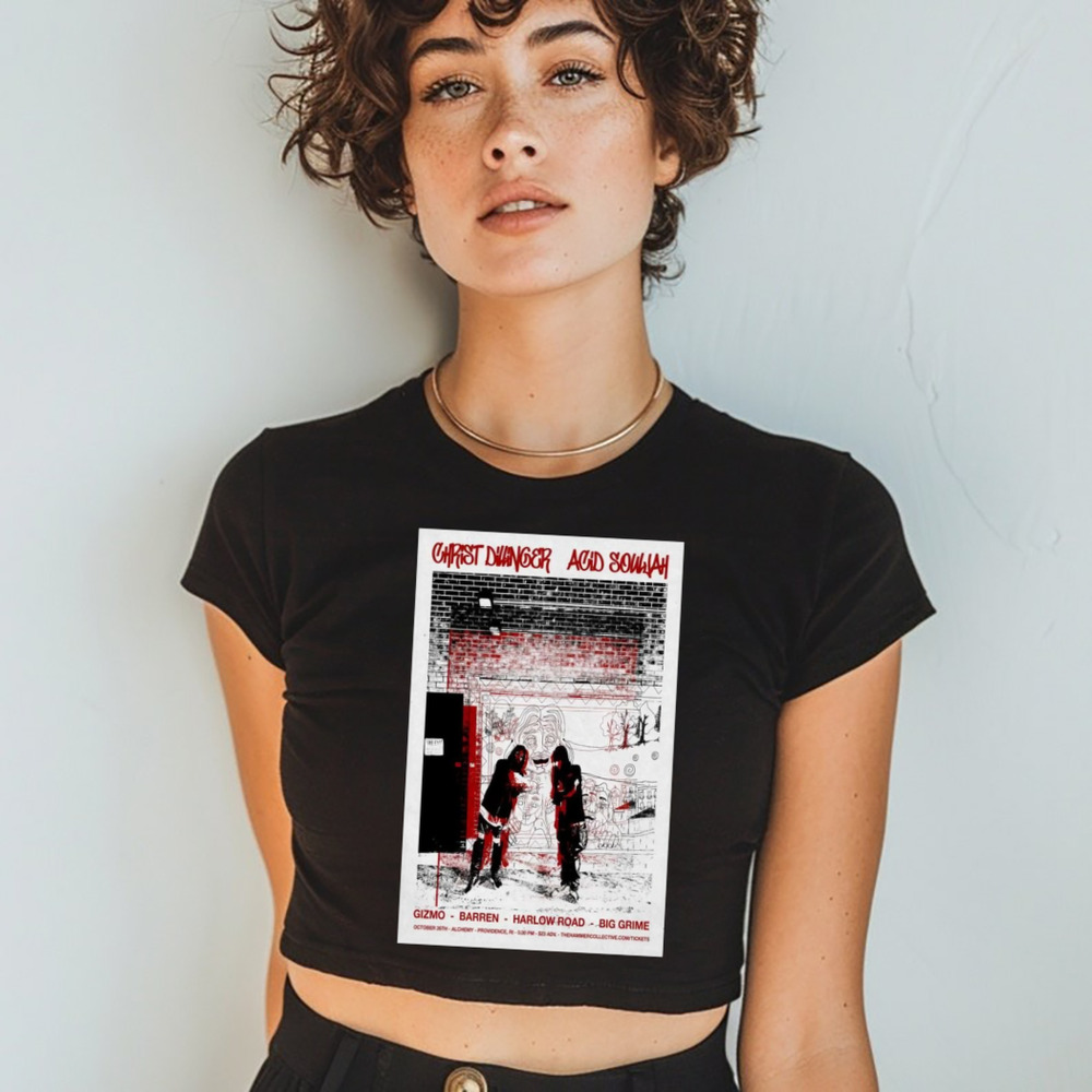 Christ Dillinger With Acid Souljah At Alchemy On Oct 26 2024 In Providence RI Poster Shirt
