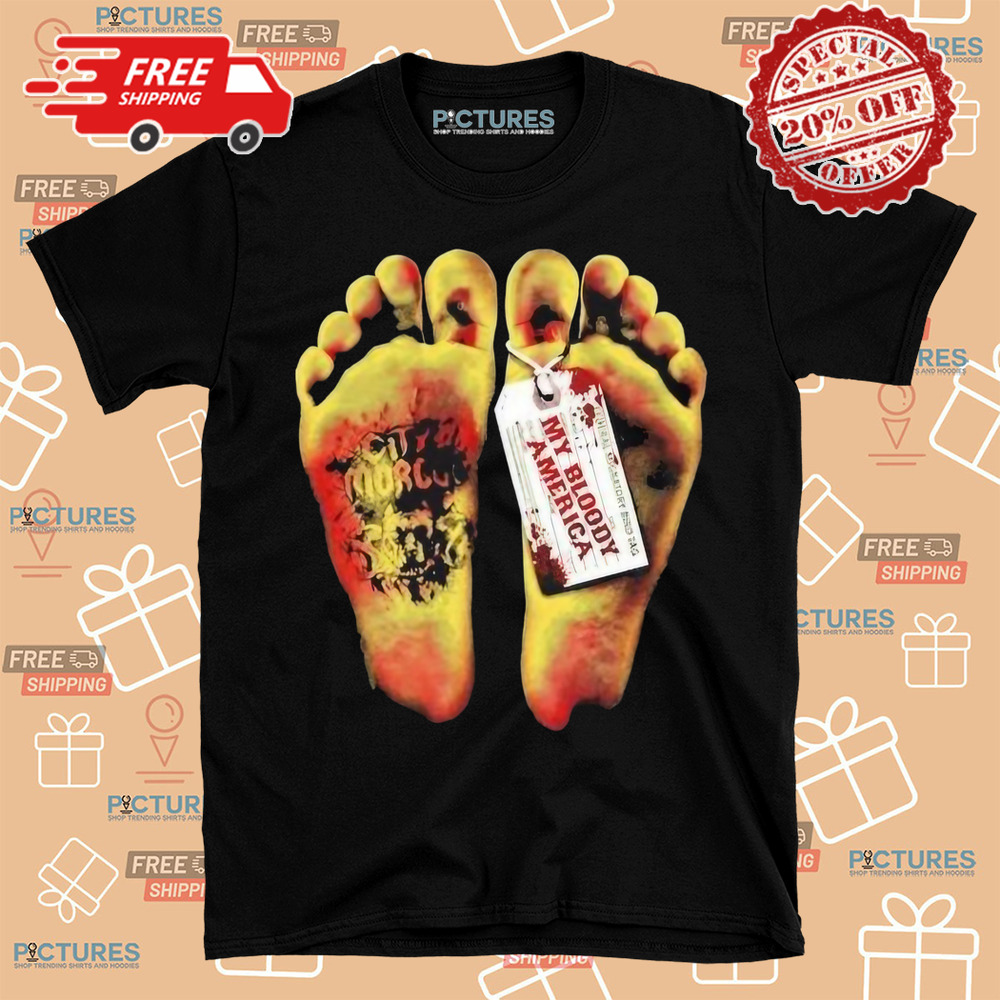 City Morgue My Bloody America Toe Tag Shirt