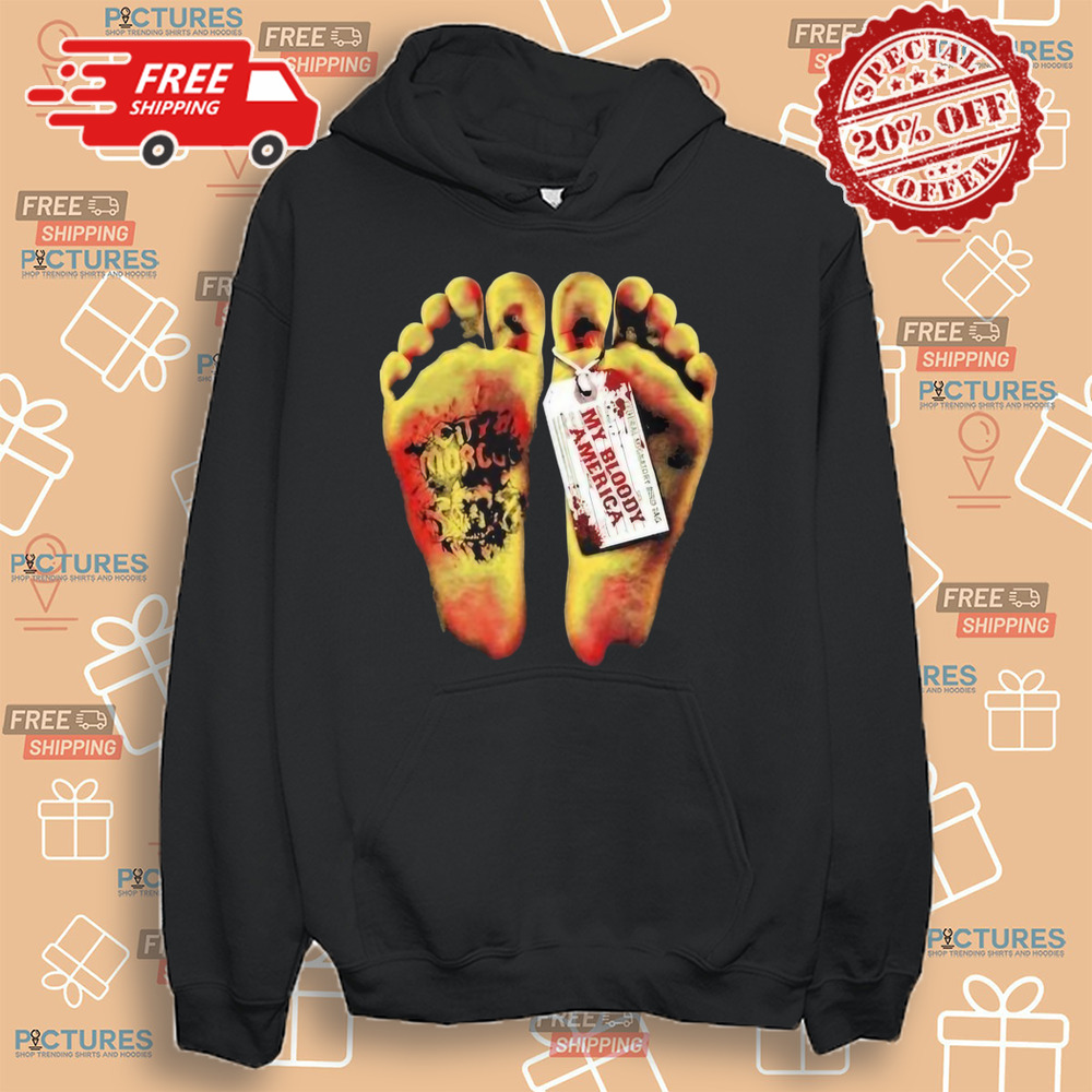 City Morgue My Bloody America Toe Tag Shirt