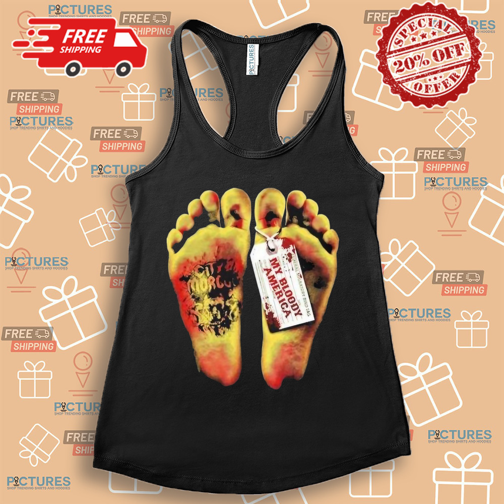 City Morgue My Bloody America Toe Tag Shirt