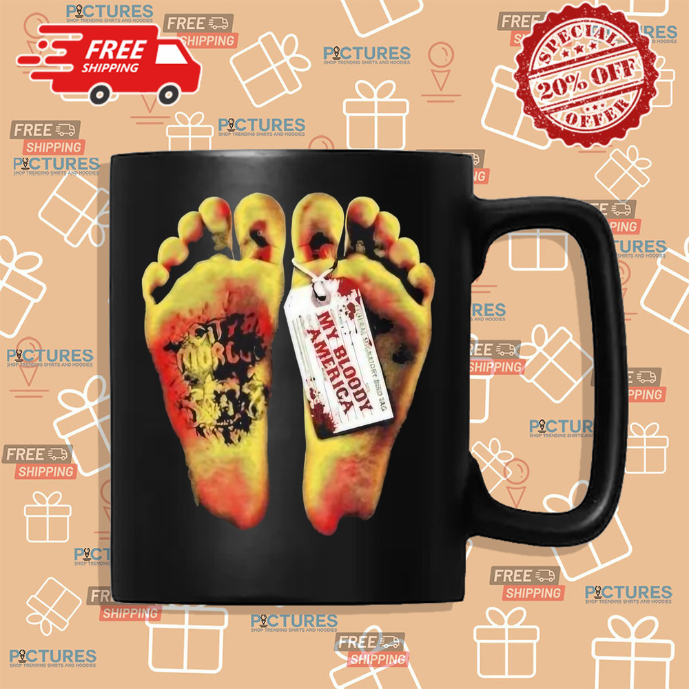 City Morgue My Bloody America Toe Tag Shirt