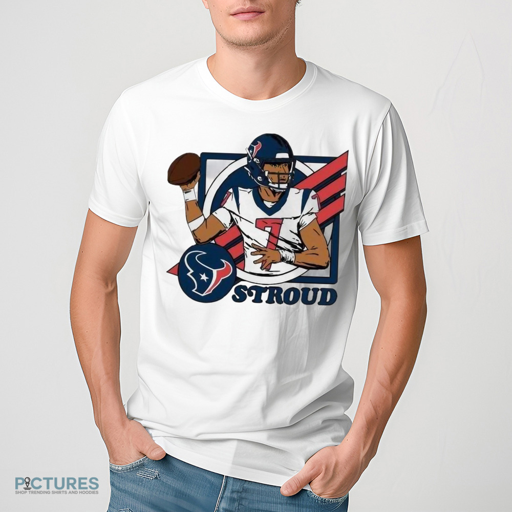 Cj Stroud Houston Texans Homage Nfl Draft First Round Pick Caricature Shirt