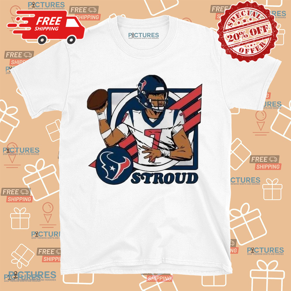Cj Stroud Houston Texans Homage Nfl Draft First Round Pick Caricature Shirt Cj Stroud Houston Texans Homage Nfl Draft First Round Pick Caricature Shirt