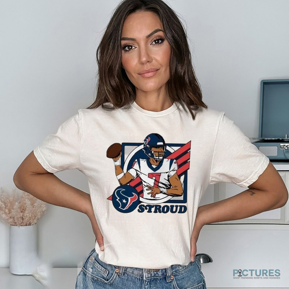 Cj Stroud Houston Texans Homage Nfl Draft First Round Pick Caricature Shirt Cj Stroud Houston Texans Homage Nfl Draft First Round Pick Caricature Shirt