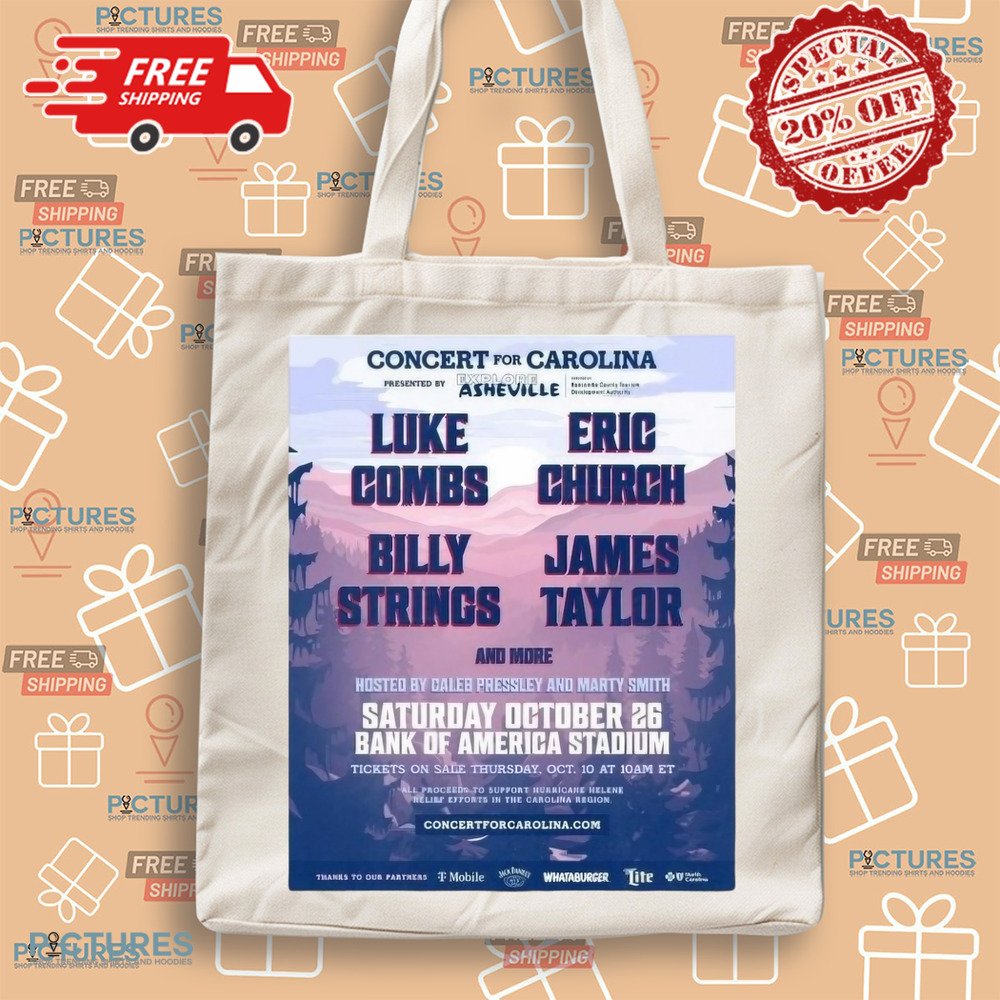 Concert For Carolina October 26 2024 Bank Of America Stadium Charlotte NC Shirt Concert For Carolina October 26 2024 Bank Of America Stadium Charlotte NC Shirt