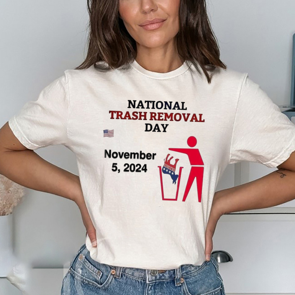 Democrat National Trash Removal Day November 5, 2024 Shirt
