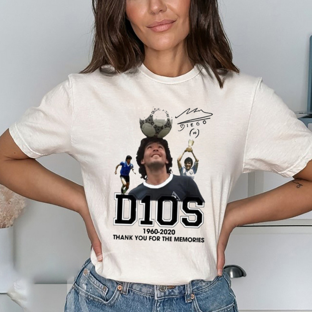 Diego Maradona D10S 1960-2020 – Thank You for All the Great Moments Shirt