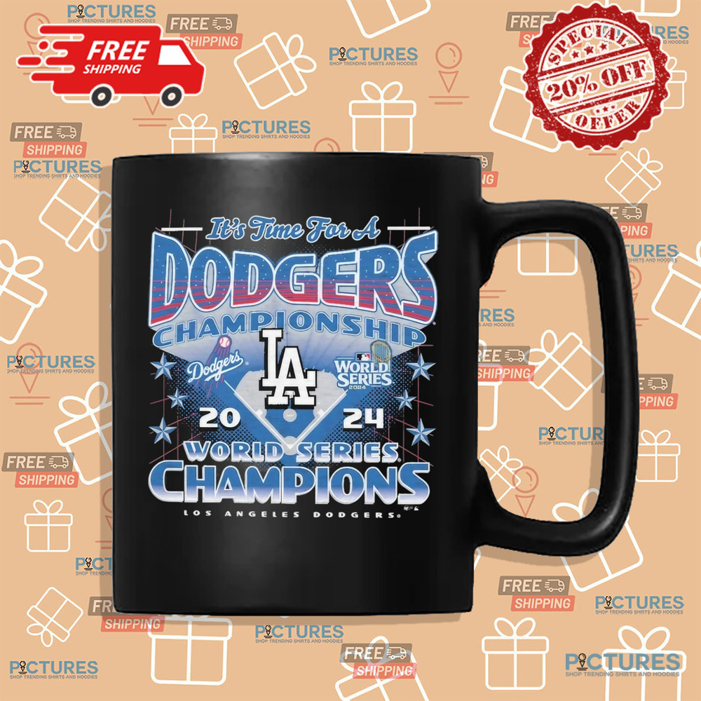 Dodgers 2024 World Series Champions It’s Time For A Dodgers Championship LA Shirt