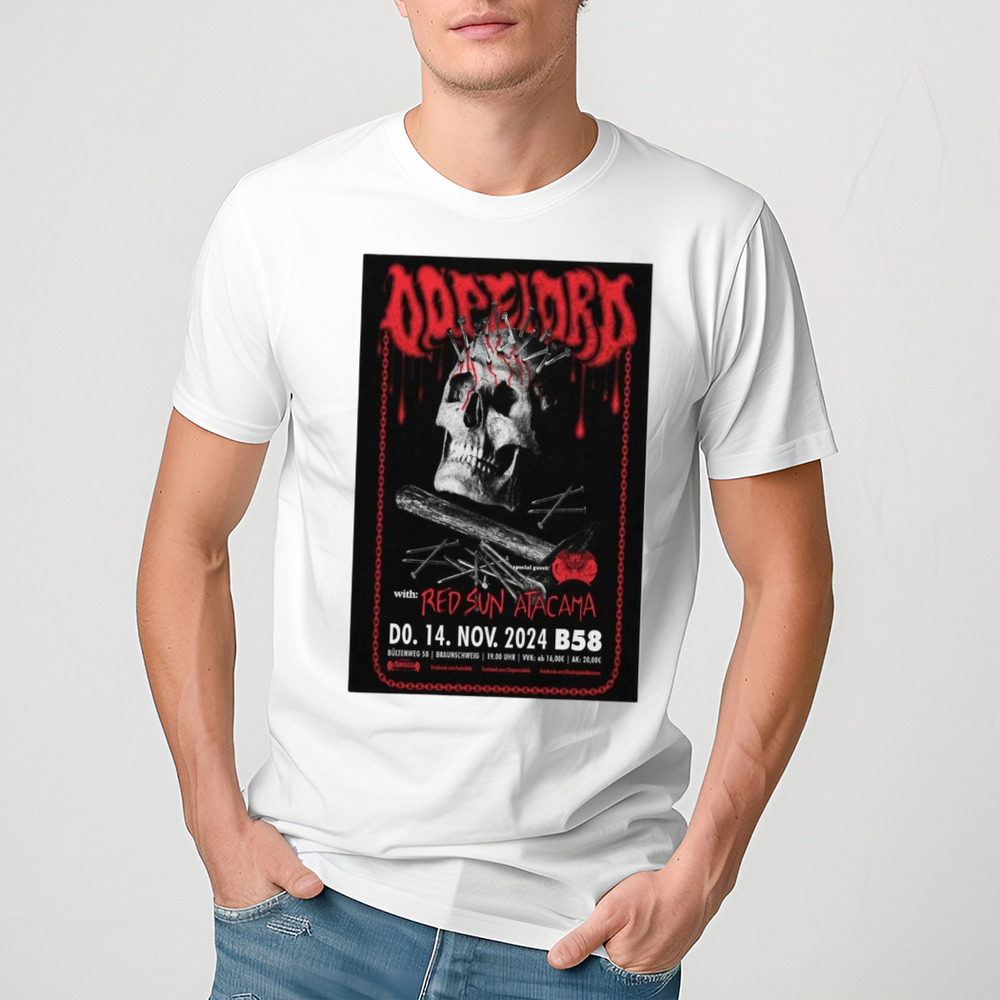 Dopelord At Jugendzentrum B58 In Braunschweig Germany On Nov 14 2024 Poster Shirt