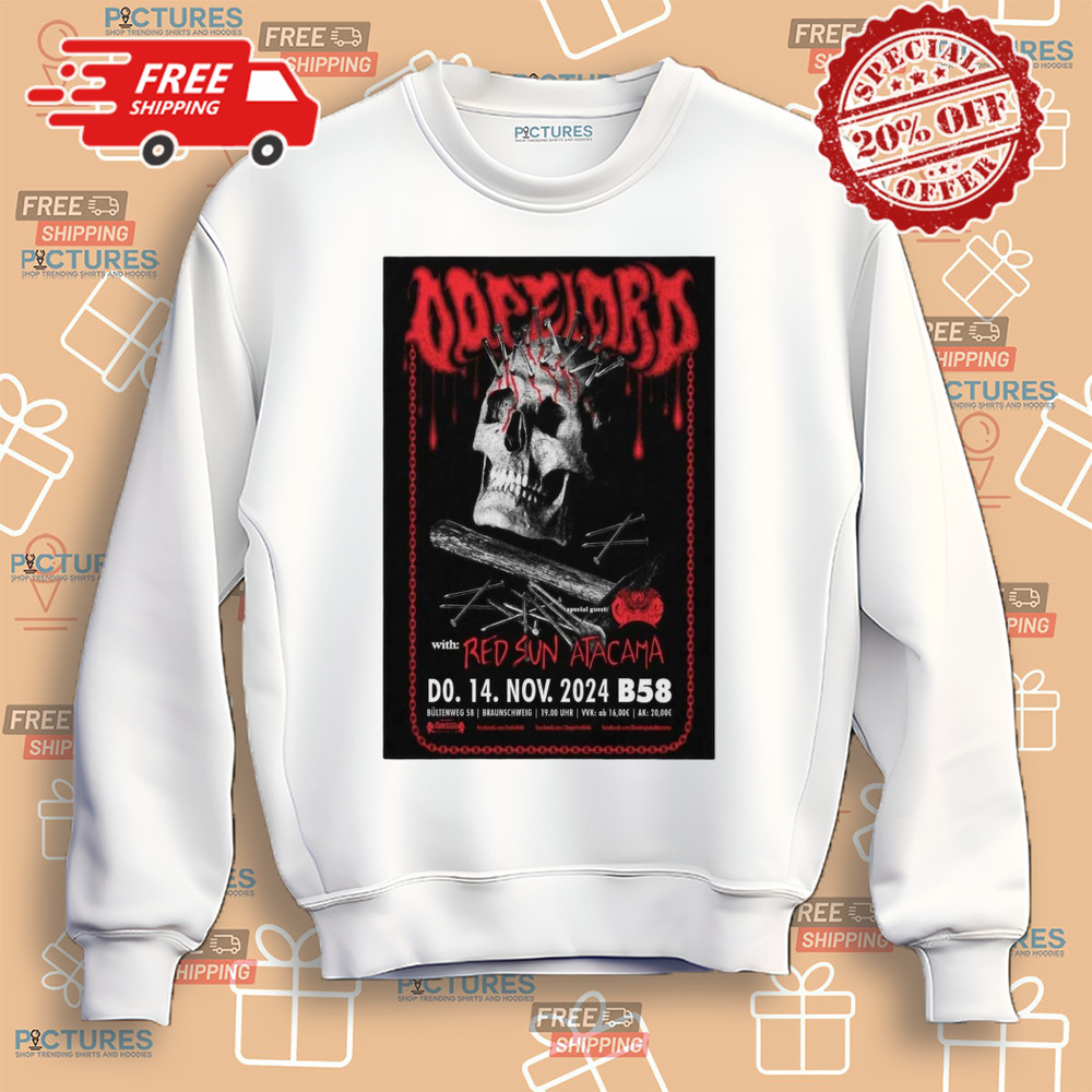 Dopelord At Jugendzentrum B58 In Braunschweig Germany On Nov 14 2024 Poster Shirt
