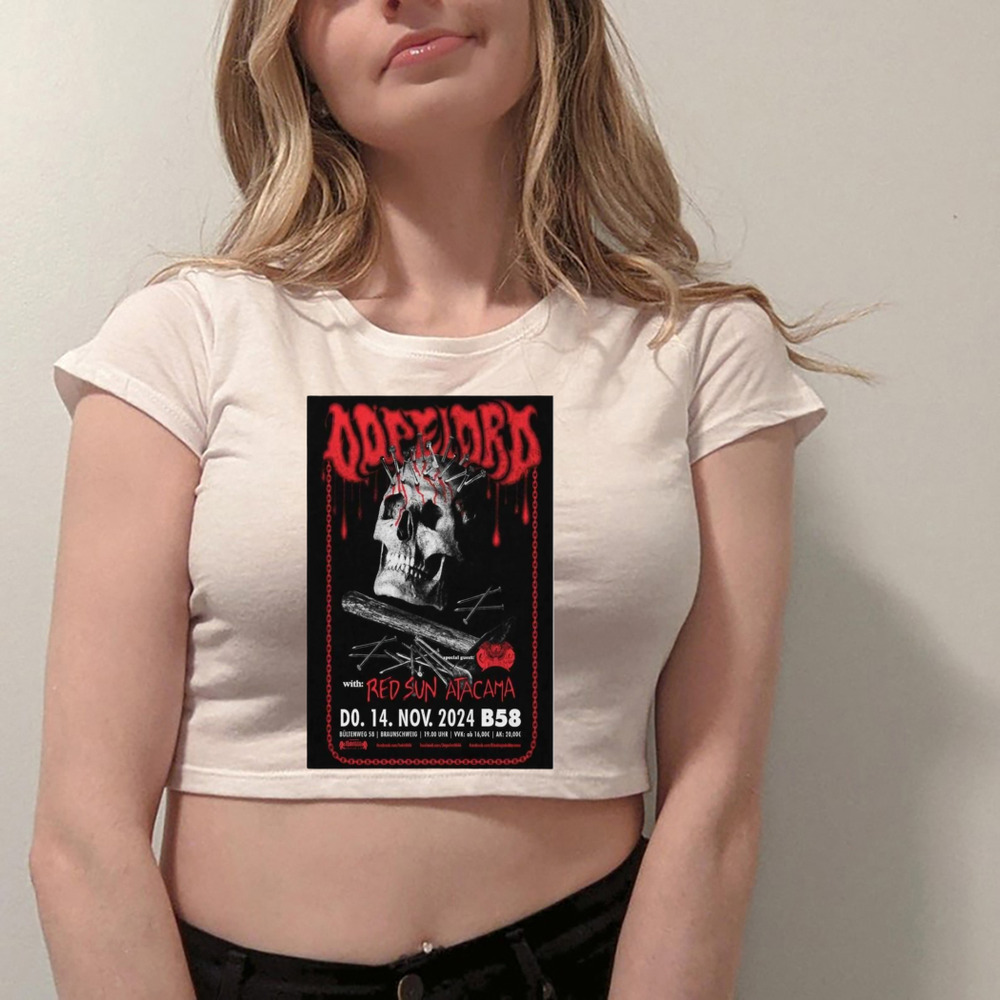 Dopelord At Jugendzentrum B58 In Braunschweig Germany On Nov 14 2024 Poster Shirt