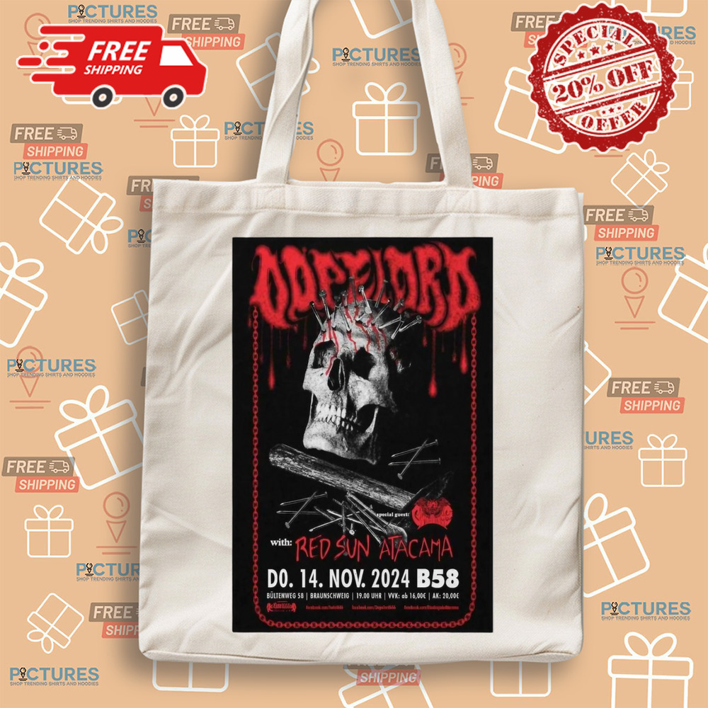 Dopelord At Jugendzentrum B58 In Braunschweig Germany On Nov 14 2024 Poster Shirt