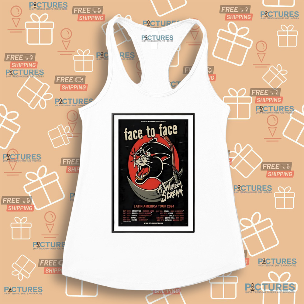 Face To Face Latin America Tour 2024 Schedule Date First List Poster Shirt