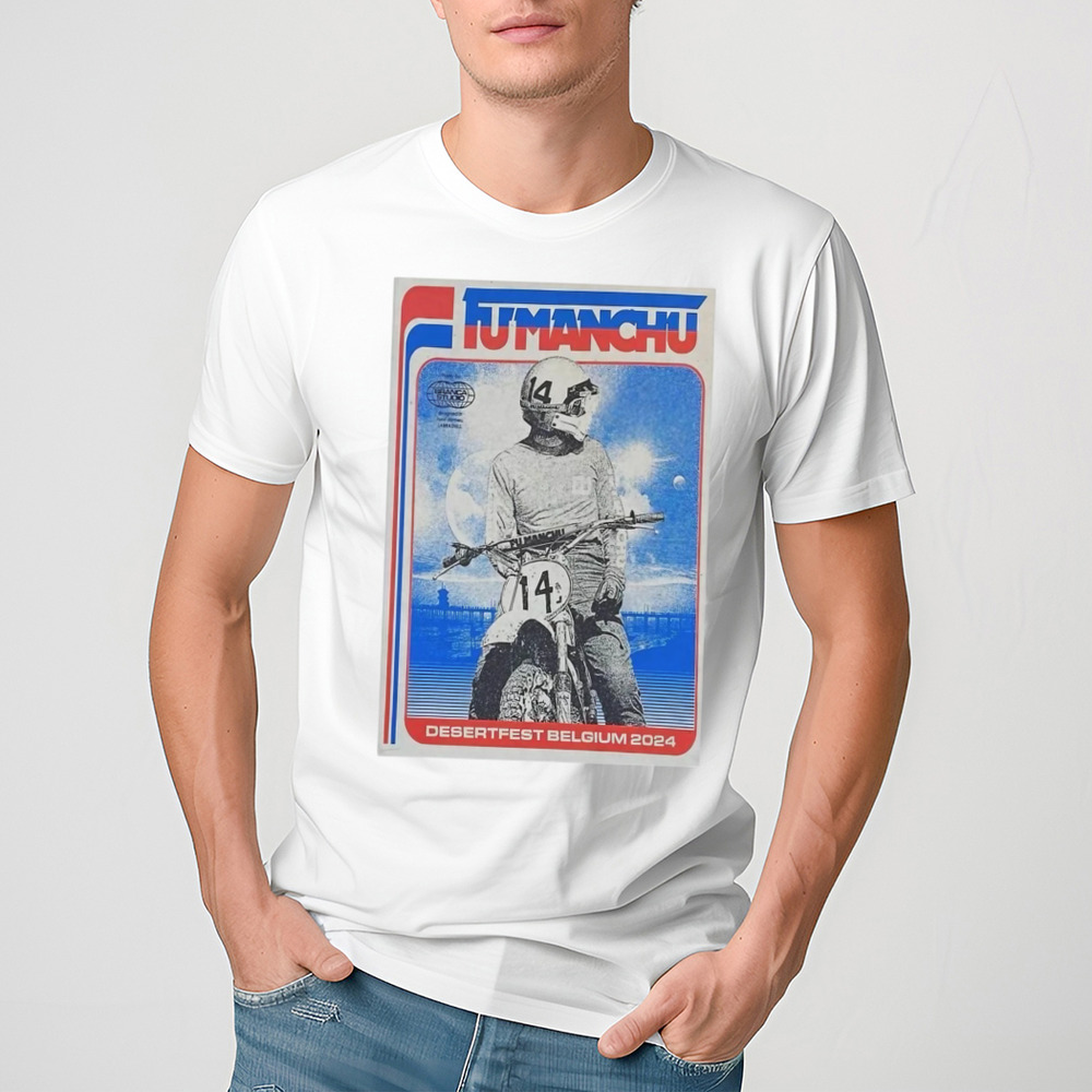 FuManchu Desertfest Belgium 2024 Poster Shirt