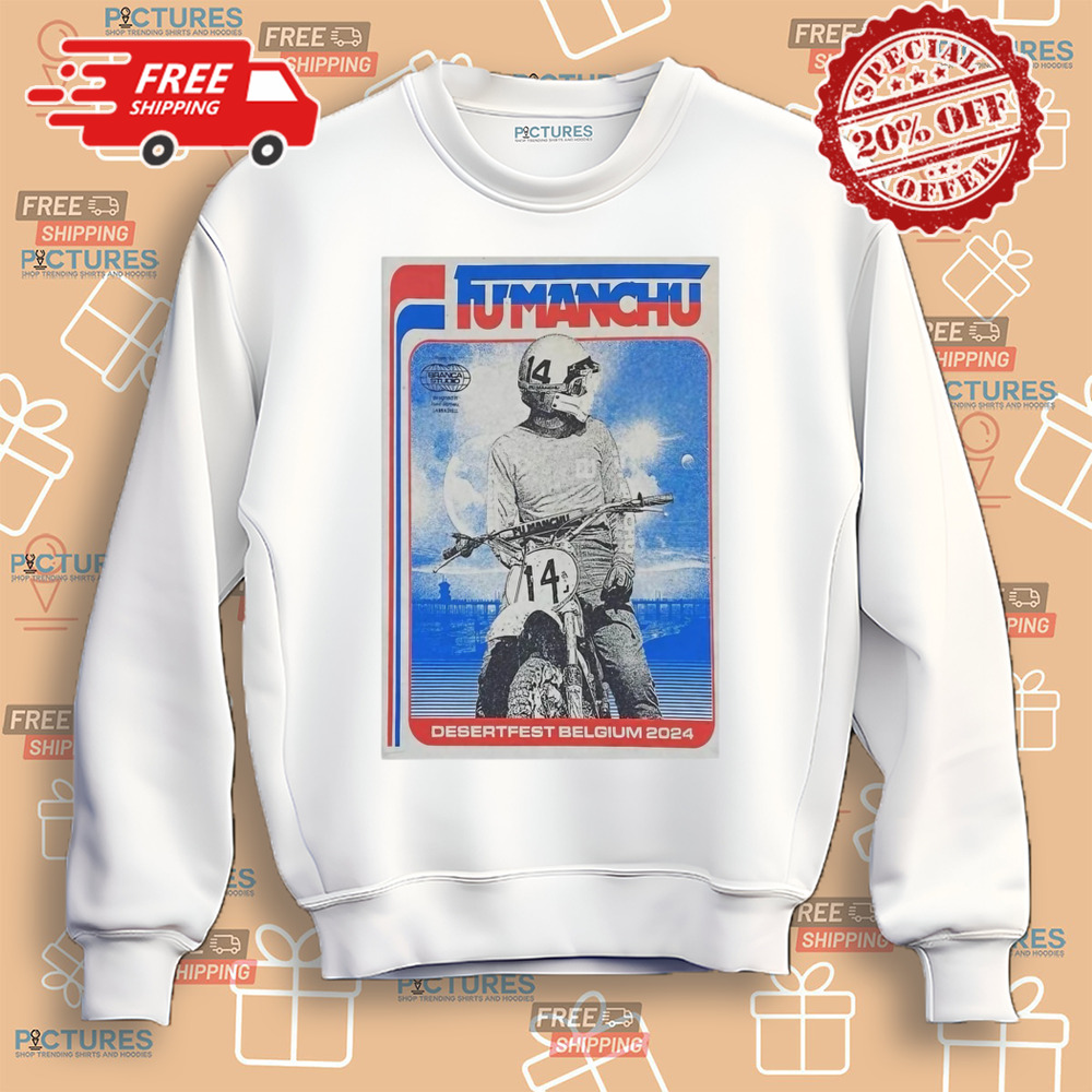 FuManchu Desertfest Belgium 2024 Poster Shirt FuManchu Desertfest Belgium 2024 Poster Shirt