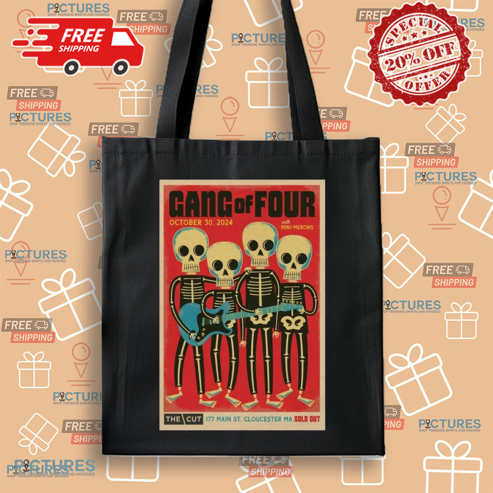 Gang Of Four Tour In Gloucester MA On Oct 30 2024 Poster Shirt Gang Of Four Tour In Gloucester MA On Oct 30 2024 Poster Shirt