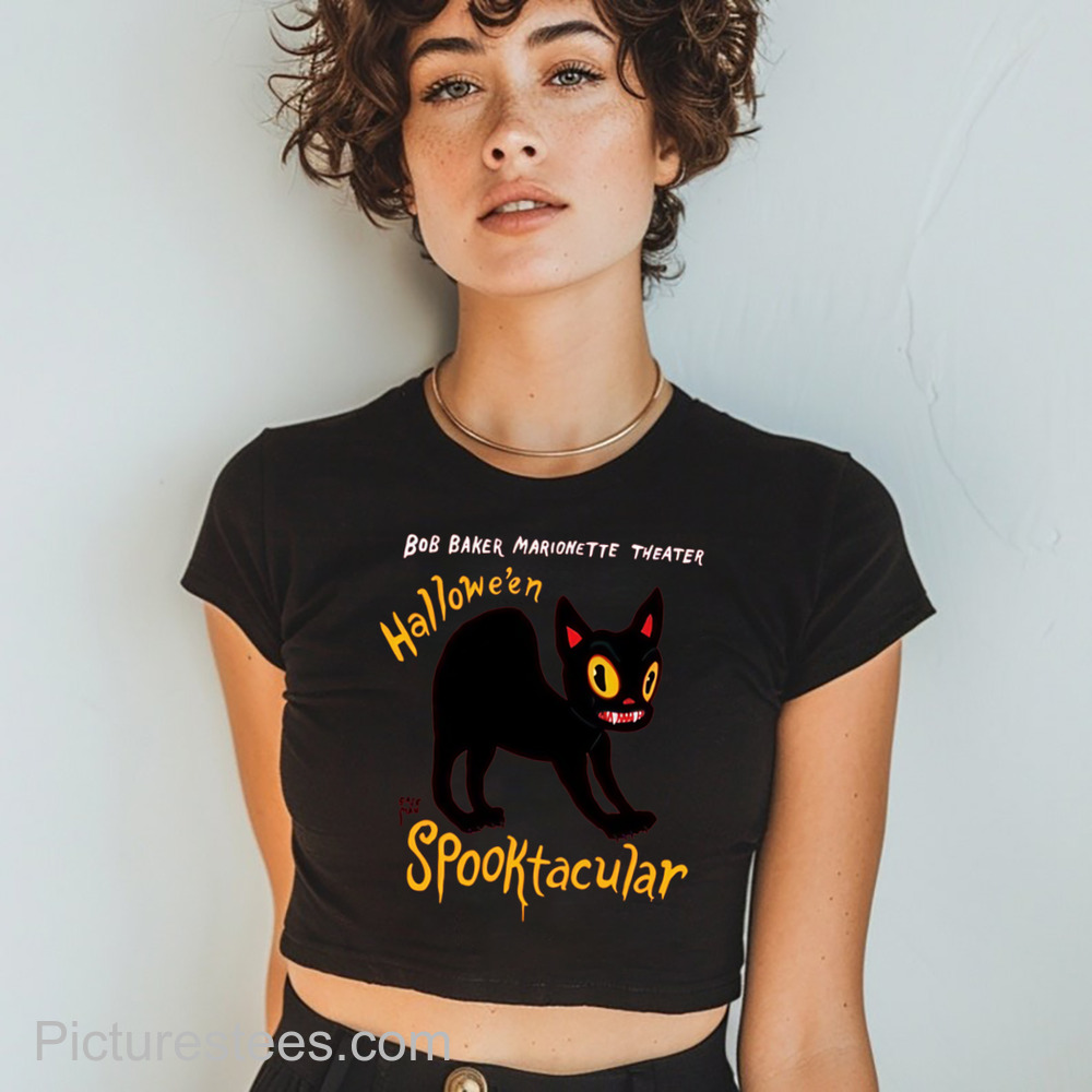 Gary Baseman Bob Baker Marionette Theater Hallowe'en Spooktacular Shirt