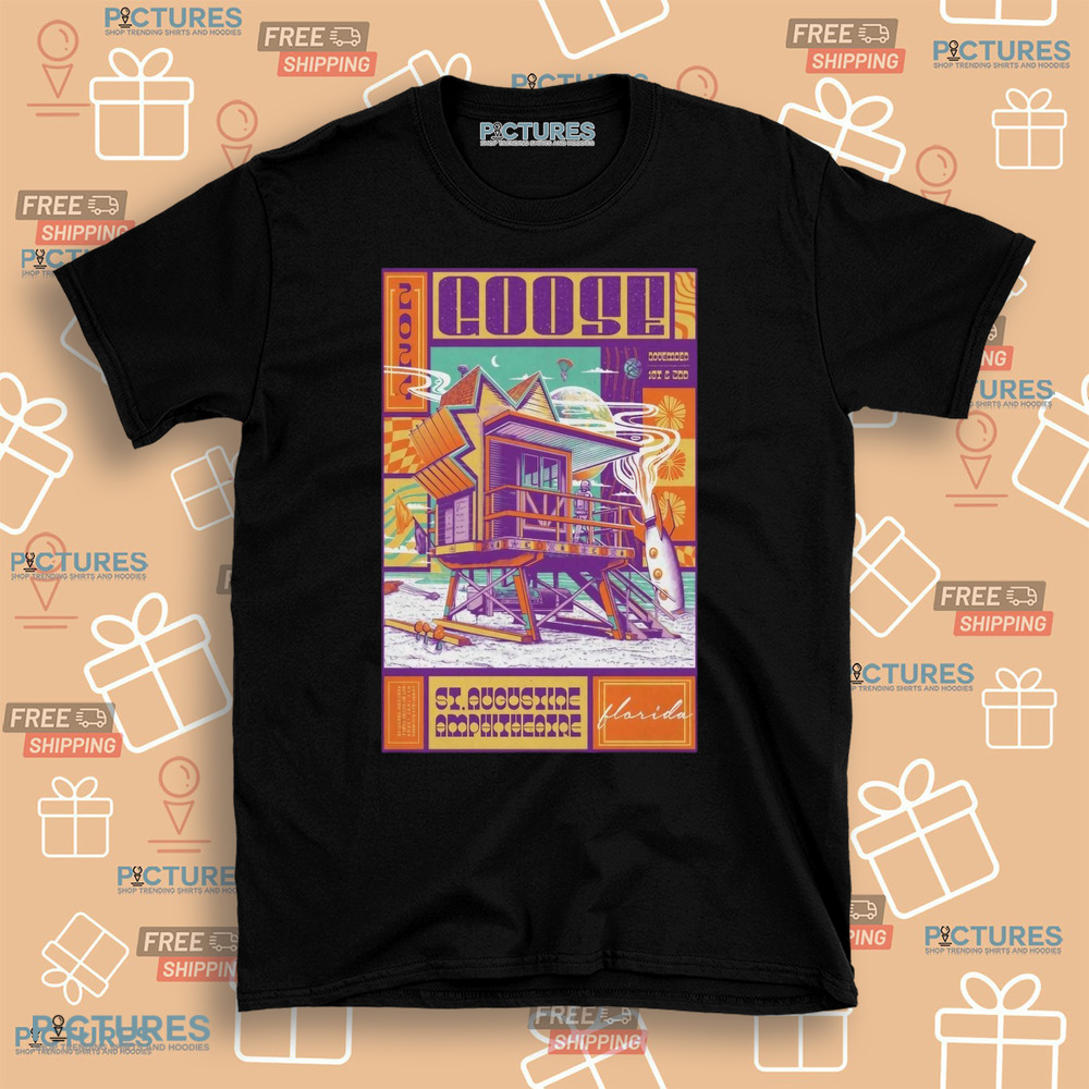 Goose November 1-2-2024 St Augustine Amphitheatre In St Augustine FL Poster Shirt