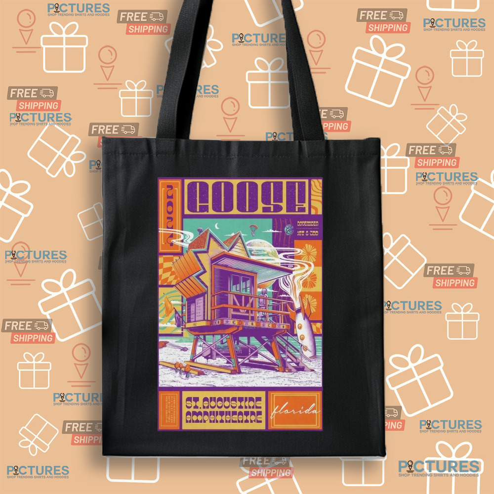 Goose November 1-2-2024 St Augustine Amphitheatre In St Augustine FL Poster Shirt
