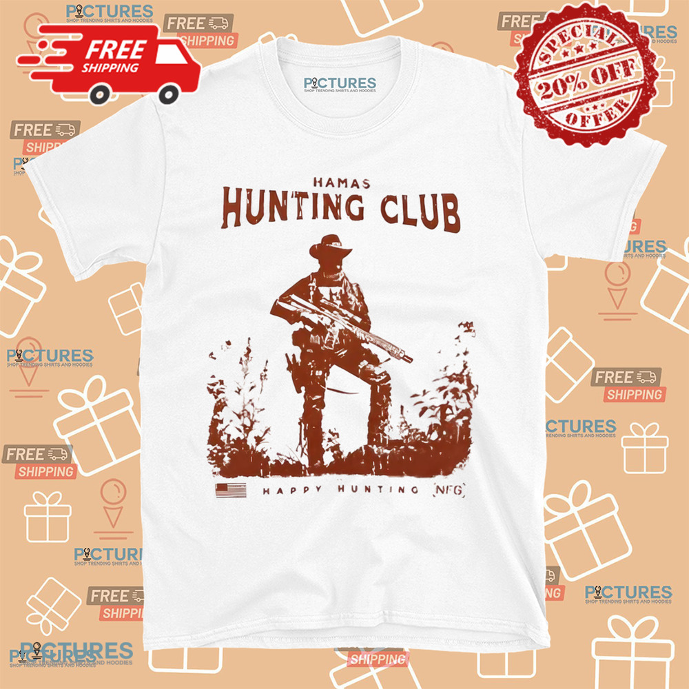 Hamas Hunting Club Happy Hunting Vintage Shirt