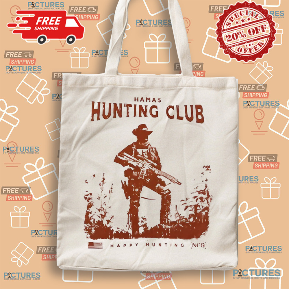 Hamas Hunting Club Happy Hunting Vintage Shirt