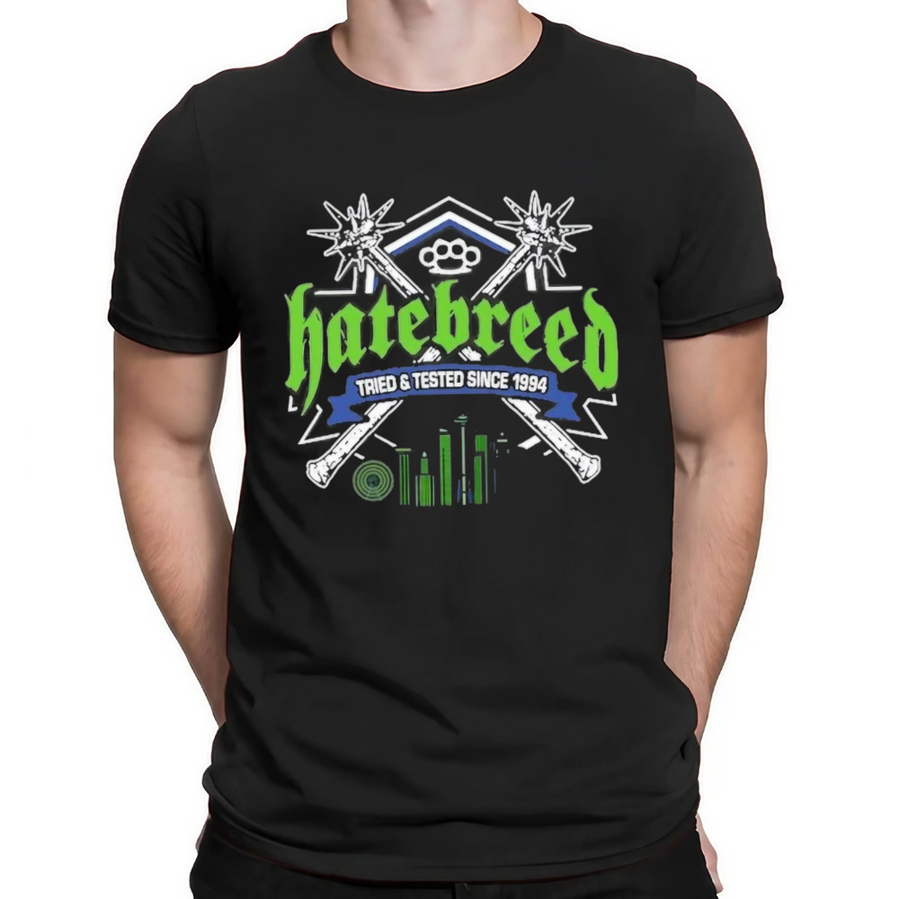 Hatebreed Seattle, WA Showbox Sodo October 20 2024 Concert Shirt