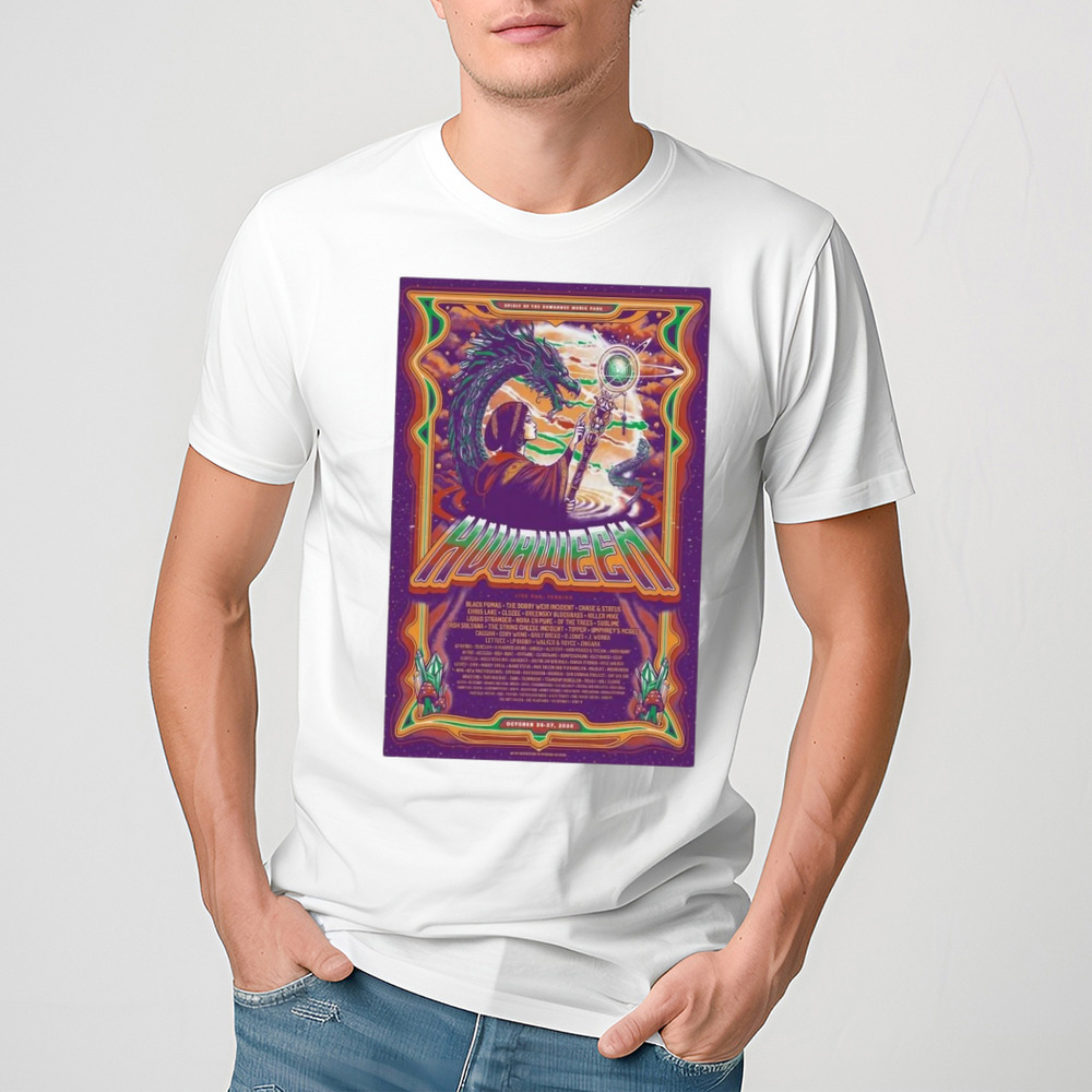 Hulaween Oct 24-27 2024 At Spirit Of Suwannee Music Park Poster Shirt