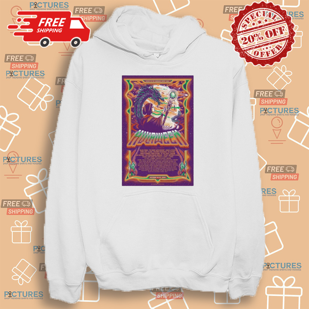 Hulaween Oct 24-27 2024 At Spirit Of Suwannee Music Park Poster Shirt