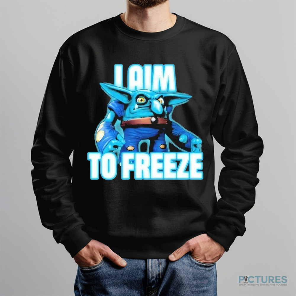 I Aim To Freeze Chill Bill Skylanders Shirt