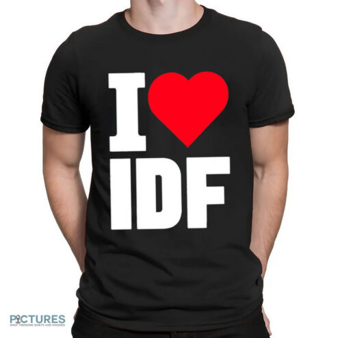 I Love IDF Israeli Defense Force Shirt