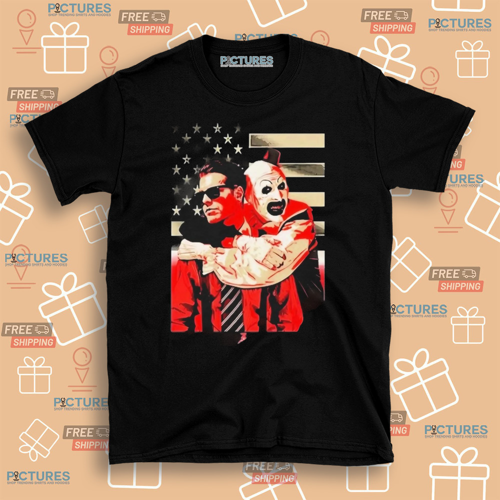 Ice Nine Kills X Terrifier A Work Of Art Embrace Shirt