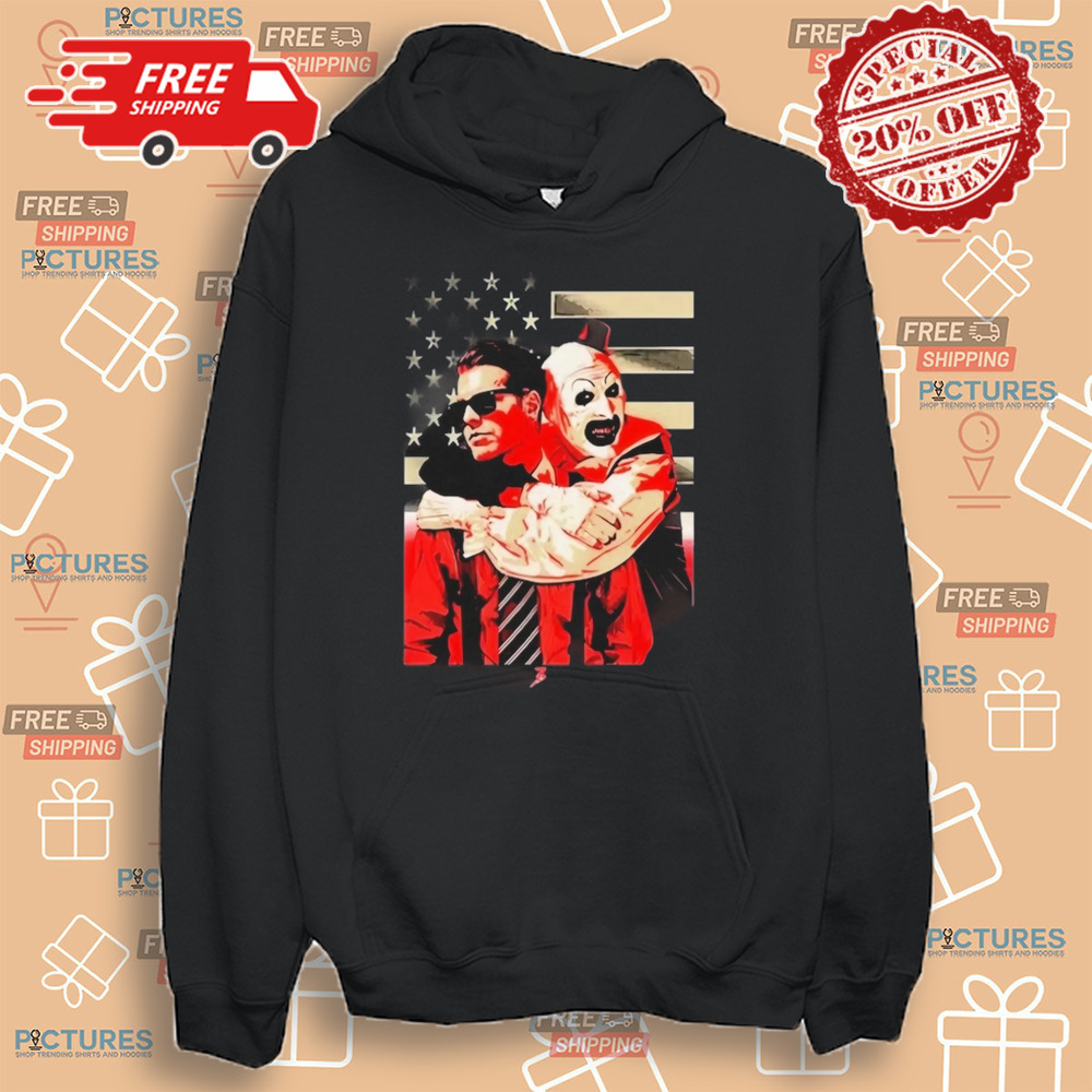 Ice Nine Kills X Terrifier A Work Of Art Embrace Shirt