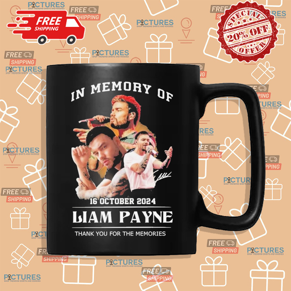 In Memory Of 2024 Liam Payne Thank You For The Memories Shirt