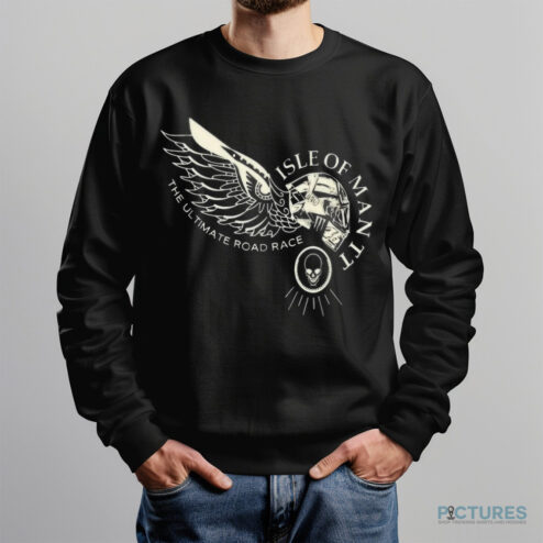 Isle Of Man TT The Ultimate Road Race Skull Shirt