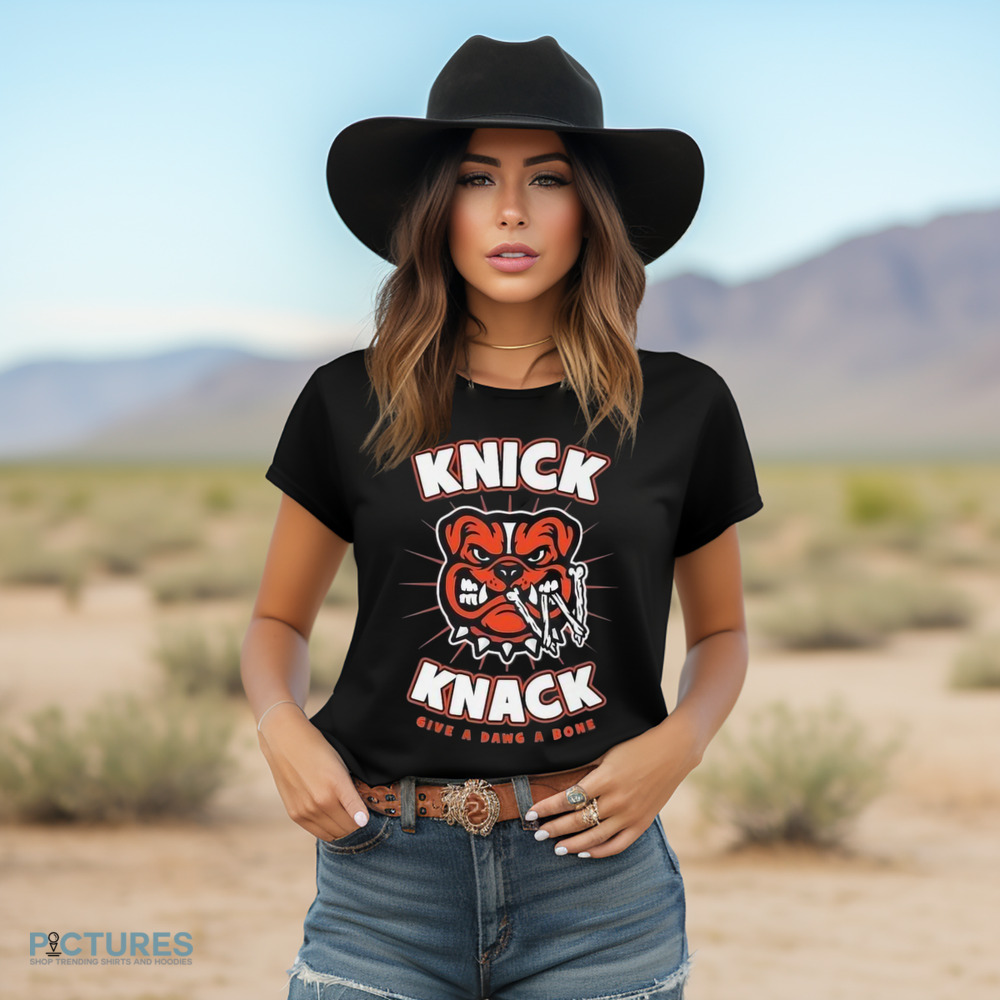 Jameis Winston Knick Knack Give A Dawg A Bone Cleveland Browns Shirt