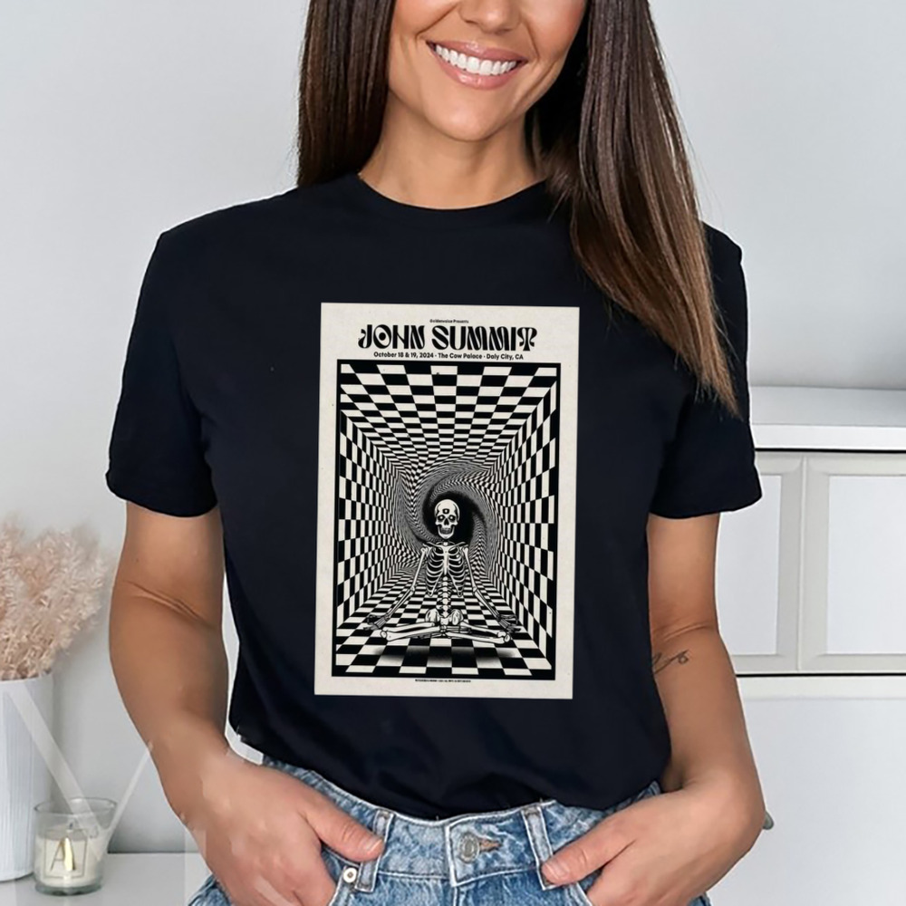 John Summit Oct 18-19 2024 Cow Palace in Daly City CA Tour Poster Shirt