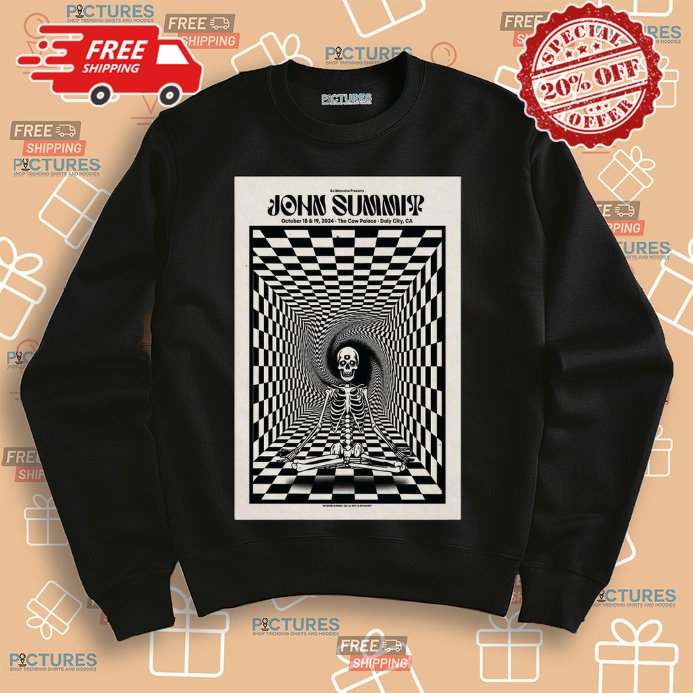 John Summit Oct 18-19 2024 Cow Palace in Daly City CA Tour Poster Shirt