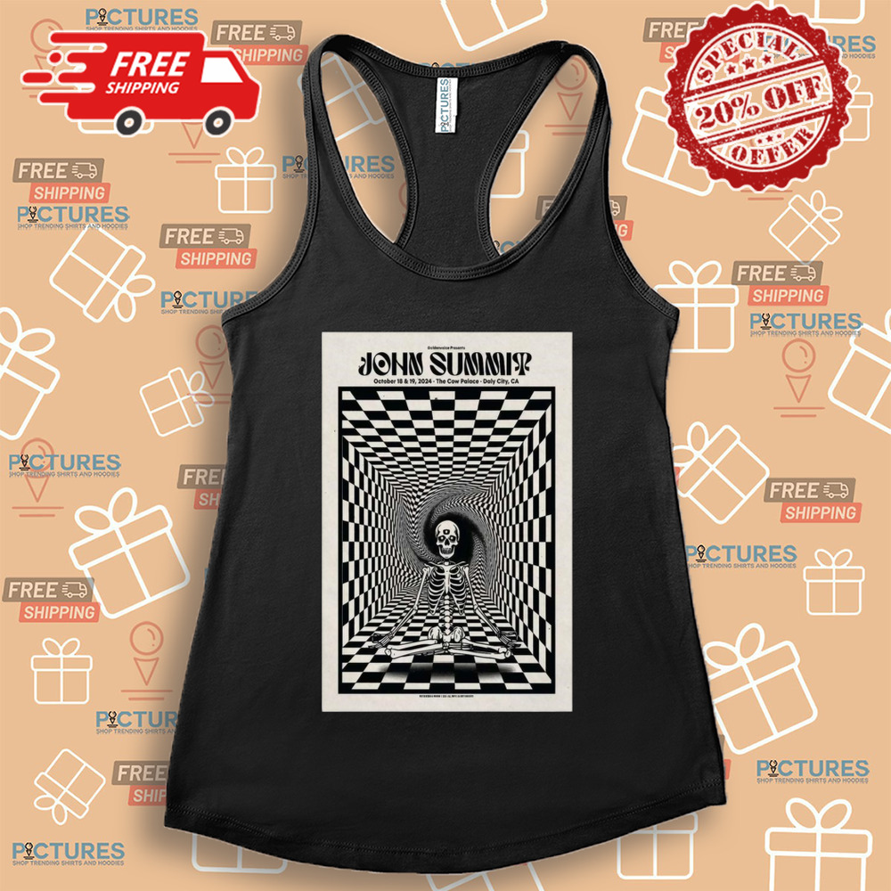 John Summit Oct 18-19 2024 Cow Palace in Daly City CA Tour Poster Shirt