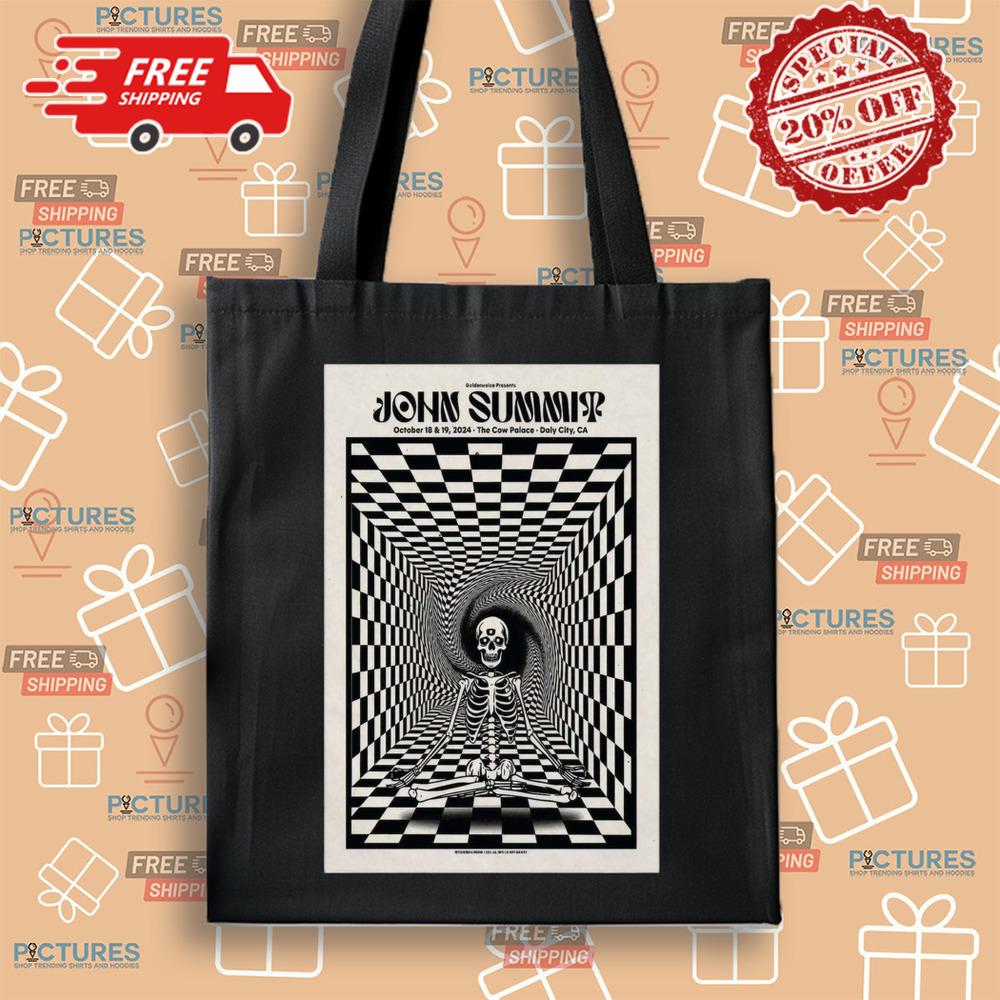 John Summit Oct 18-19 2024 Cow Palace in Daly City CA Tour Poster Shirt