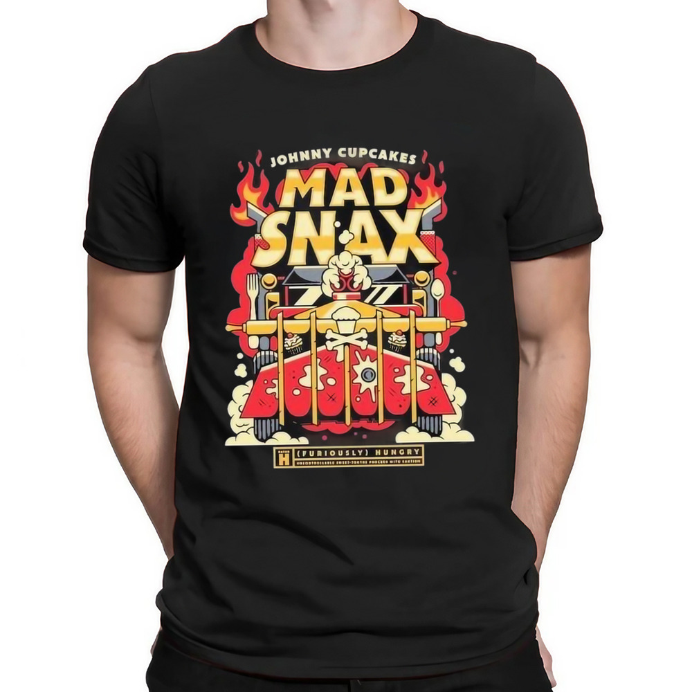 Johnny Cupcakes Mad Snax Furiously Hungry Shirt